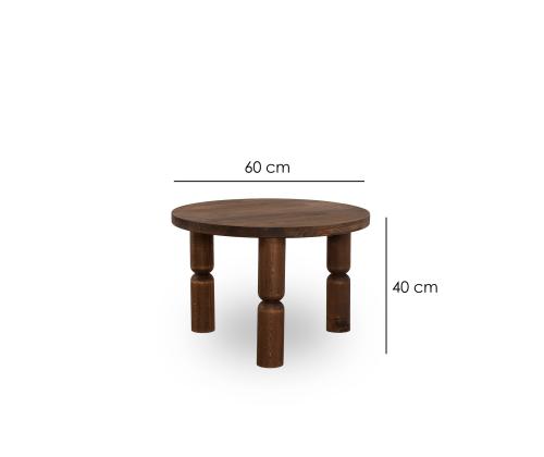 Kohvilaud Ida 60 - Walnut