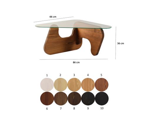 Kohvilaud Freya - Chesnut