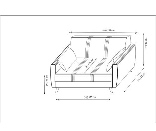 Diivan Zaden - Light Grey