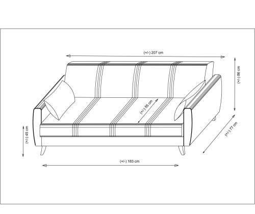 Diivan Zaden - Beige