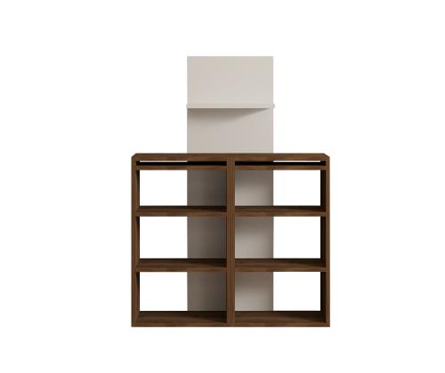 Handy - Walnut, White