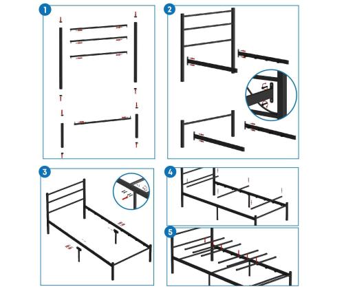 Basic - Black 90x200
