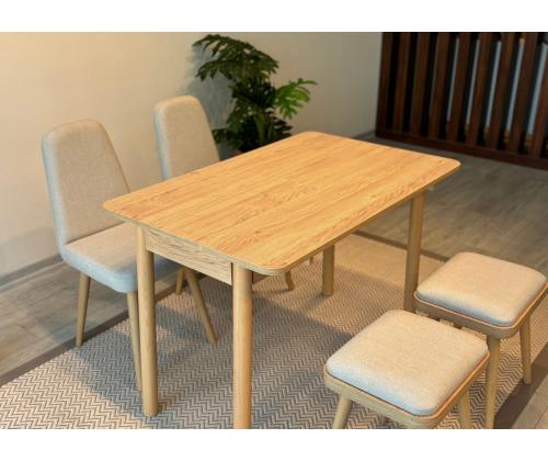 Mööblikomplekt toolid Vina Mini 02 1005 - Oak, Cream