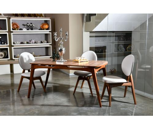 Mööblikomplekt toolid Touch Wooden - Cream