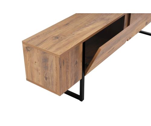 TV laud Serenity - Atlantic Pine, Black