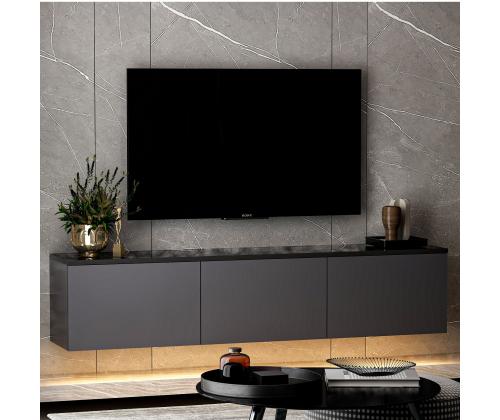 TV laud Neon Illuminated - Anthracite