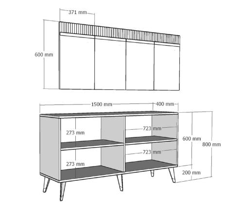 Defne - Anthracite, Silver