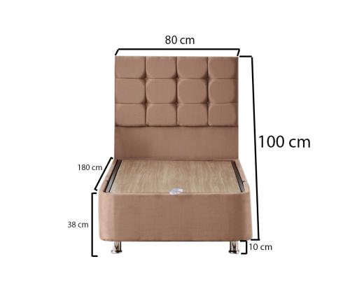 Helen - Light Brown (80 x 180)