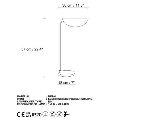 Laud Corner 13780 - Black