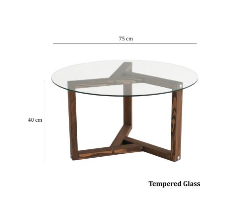 Kohvilaud Miro - Walnut