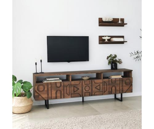 TV laud Aristo - Walnut
