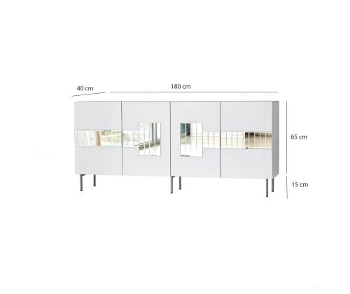 Paris - White, Silver