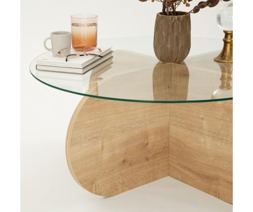 Kohvilaud Bubble - Sapphire Oak