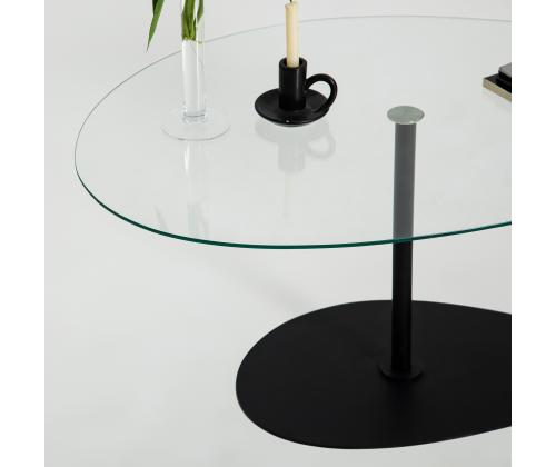 Kohvilaud Porto - Transparent, Black