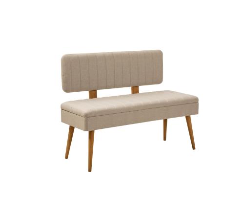 Mööblikomplekt toolid Vina - Atlantic Pine, Cream