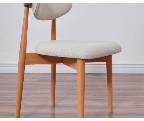 Mööblikomplekt toolid Bohem - Oak, Beige