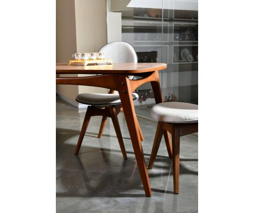 Mööblikomplekt toolid Touch Wooden - Cream