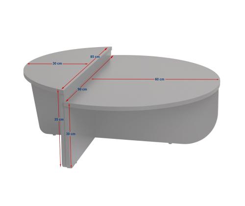 Kohvilaud Orion - Freesia Marble