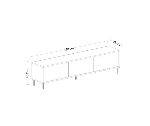 TV laud Imaj - Anthracite