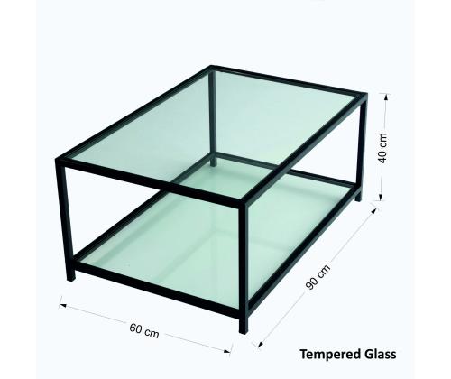 Kohvilaud Astro sehpa / füme temperli cam S400F
