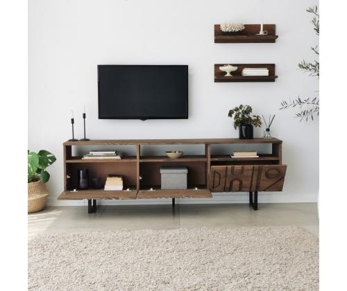 TV laud Aristo - Walnut