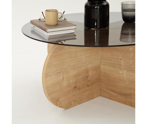 Kohvilaud Bubble - Sapphire Oak, Fume