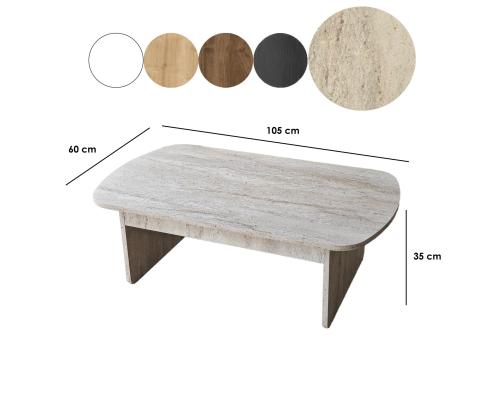 Kohvilaud Theseus - Travertine