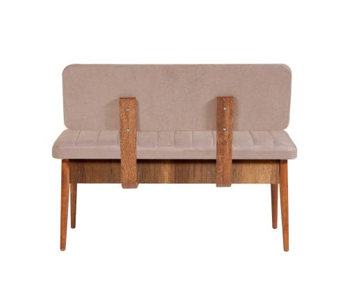 Mööblikomplekt toolid Vina Walnut Stone