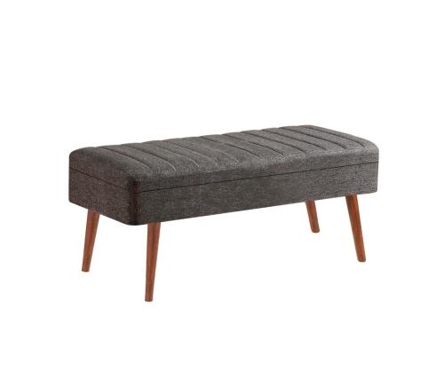 Mööblikomplekt toolid Vina 1053 - 3 - Anthracite, Walnut