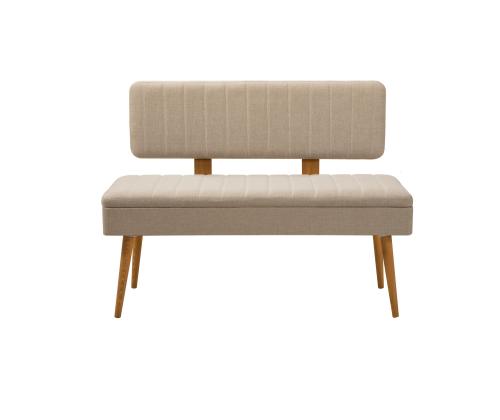 Mööblikomplekt toolid Vina - Atlantic Pine, Cream