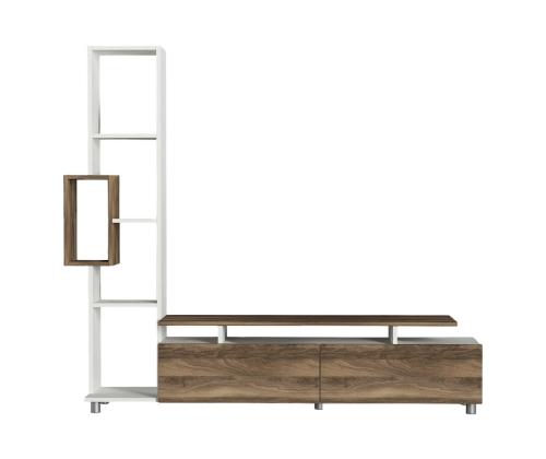 Tulip - White, Walnut