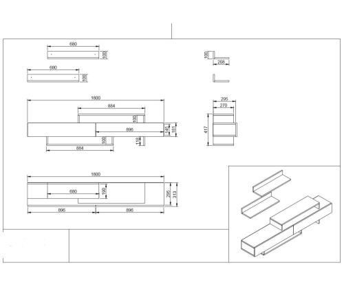 Nirvana - White, Teak