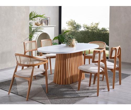 Soho - White, Natural