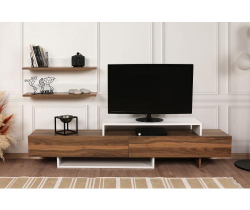 Nirvana - Teak, White