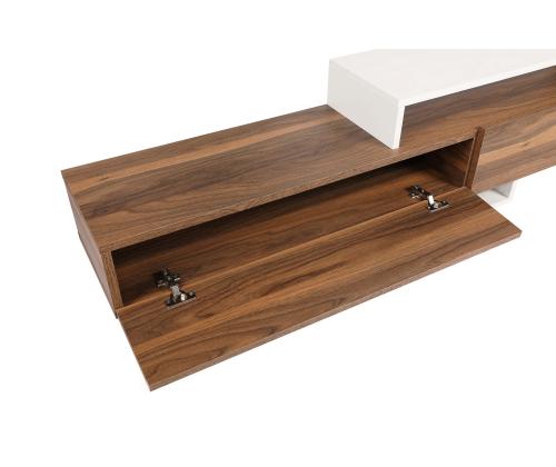 Nirvana - Teak, White