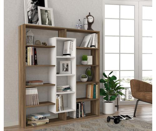 Ample - Walnut, White