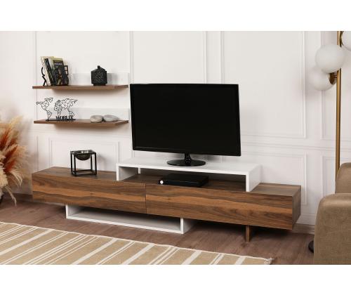 Nirvana - Teak, White