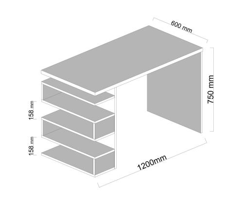 Snake - White, Walnut