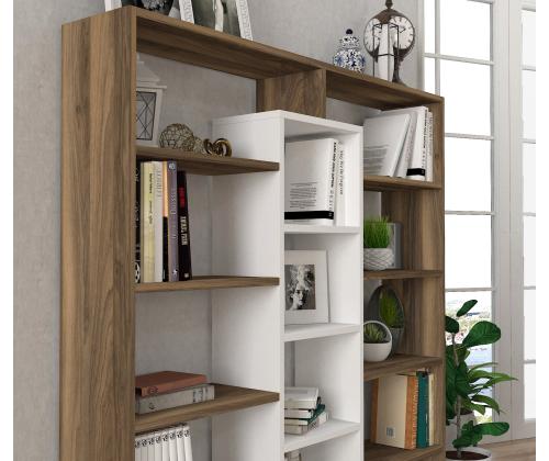 Ample - Walnut, White