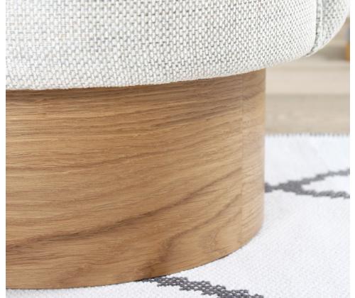 Barren Puf - Light Grey