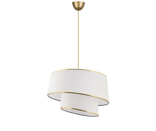 Barette - White, Gold