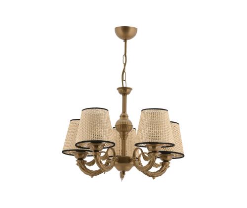 Fiona Coral - Black, Gold, Cream