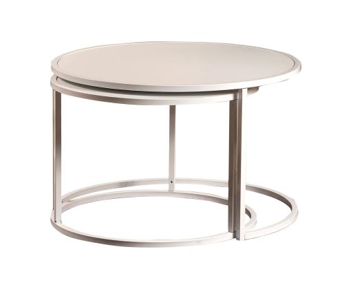 Mööblikomplekt lauad Tambur - White