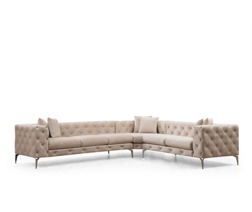 Diivan Como Right - Ecru