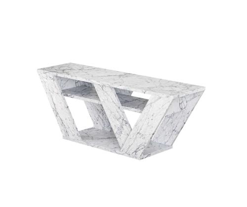 TV laud Pipralla - Carrara Marble