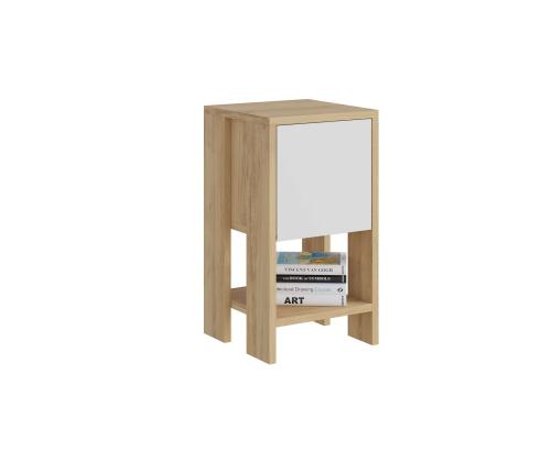 Ema - Sapphire Oak, White