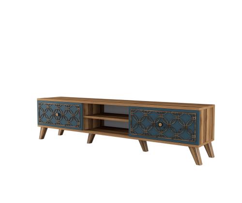 TV laud Class - Walnut, Chalcedony