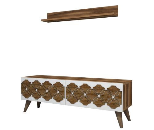 TV laud Nisan - Walnut