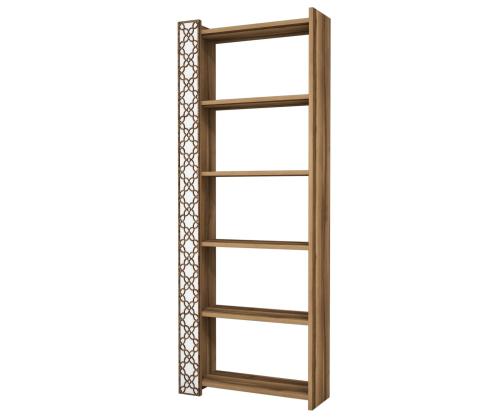 City - Walnut, White