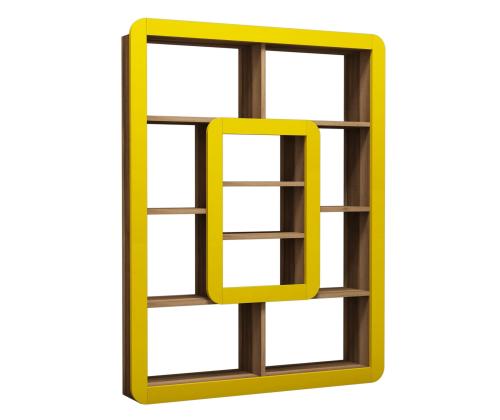 Orkide - Walnut, Yellow